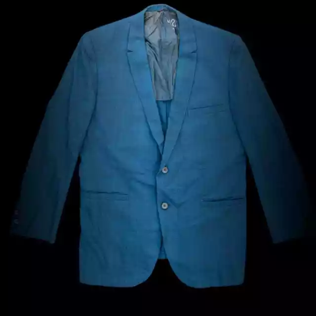 Vintage Hart Schaffner & Marx Sporleders Blue Blazer Sports Jacket Coat sz 42