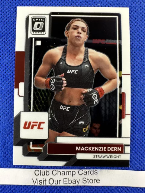 2023 #58 Mackenzie Dern Panini Donruss Optic UFC