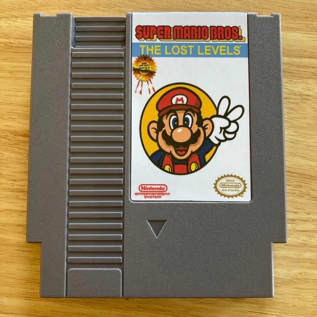 SUPER MARIO BROS. The Lost Levels for NES Rom English Game Cart $46.00 ...