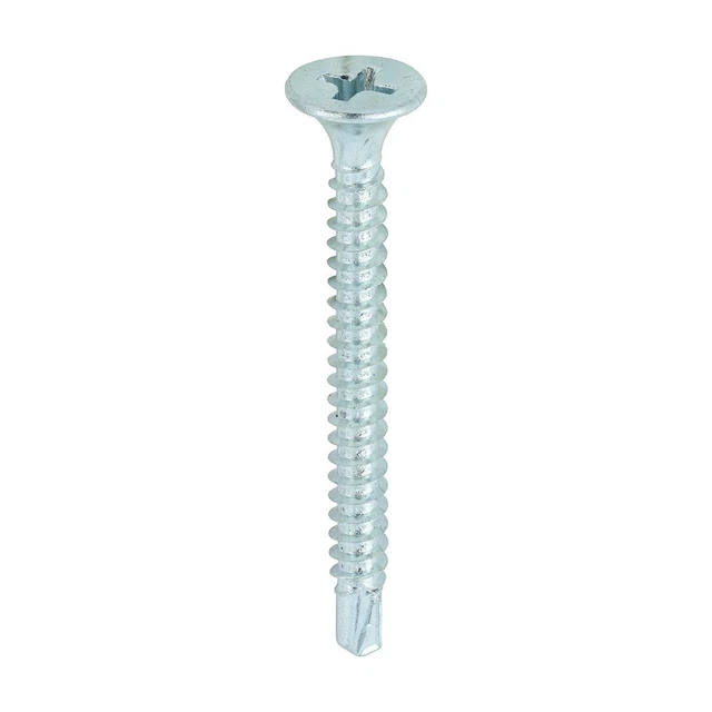 DRYWALL SCREWS SELF Drilling Plasterboard for Metal Studs, Zinc 3875mm