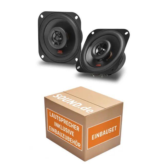 JBL Lautsprecher für Mercedes SL R107 Front 2-Wege 10cm Koax Auto Einbauset PKW