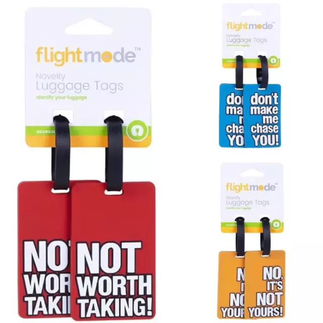 Travel Luggage Funny Tags Name Tag Address ID Labels for Suitcase Bag Baggage