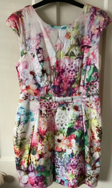 River Island, ted stile panettiere matrimonio, festa, crociera, abito 14 nuove etichette