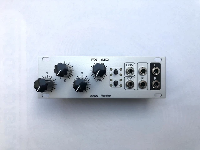 FX AID Happy nerding モジュラーシンセユーロラック