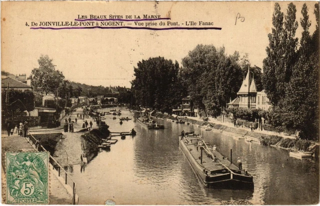 CPA Les Beaux Sites de la Marne - De JOINVILLE-le-PONT a NOGENT - .. (659578)