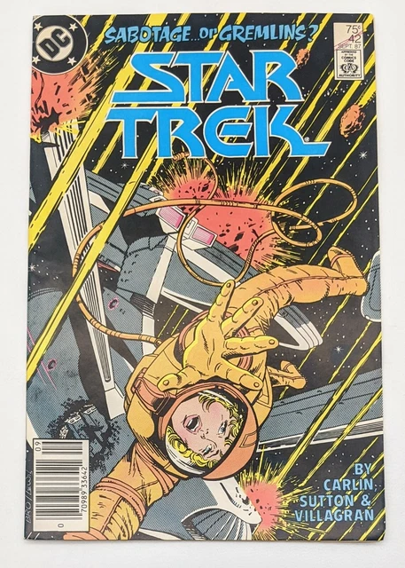 Star Trek #42 Newsstand Variant VF/NM DC Comics Vol. 1 1987
