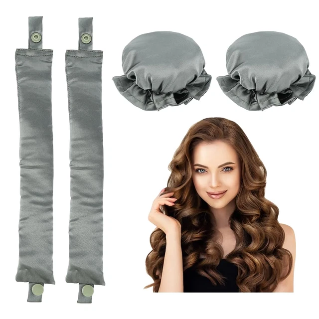 Arricciacapelli riccioli senza calore, due set riccioli senza calore, Heatless Curls Ban