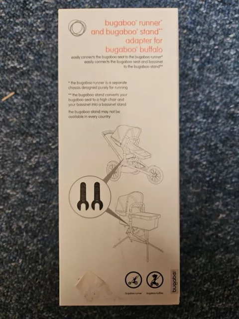 BUGABOO RUNNER AND Stand Adapter For Buffalo BNIB 10.00 PicClick UK