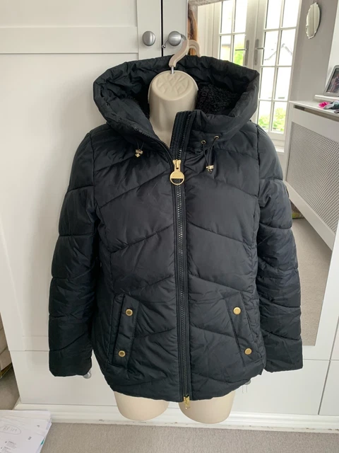 BARBOUR Montegi Quilt Coat Jacket UK 10 BARBOUR Montegi Quilt Coat Jacket UK 10