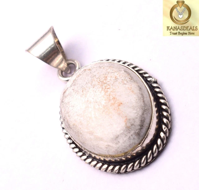 Scolecite Plated Pendant Charming Jewellery 8 GM Value-Priced @1.99-71404