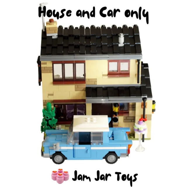 LEGO Harry Potter 4 Privet Drive Set 75968 House and Car Only See Des’n RBB