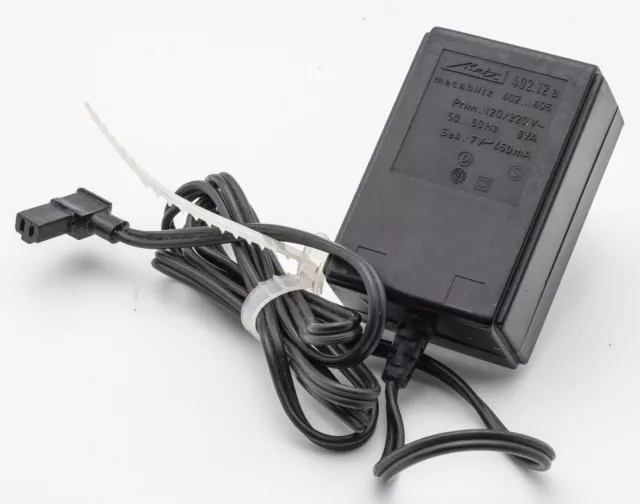 Metz Mecablitz Tipo 402.12 I Caricabatteria Adattatore Alimentatore