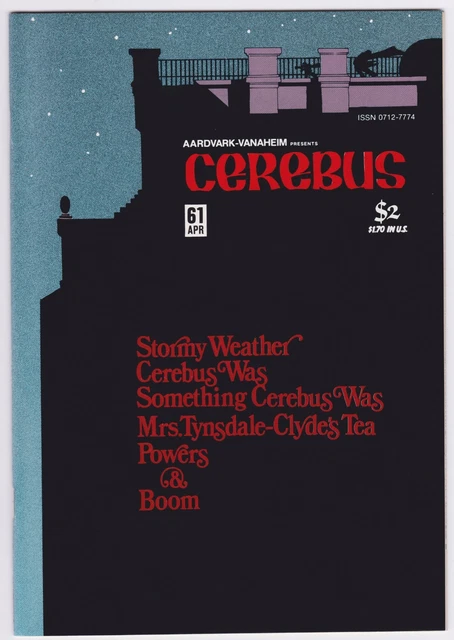 Cerebus #61 1984, Aardvark-Vanaheim David Sim VG to EX