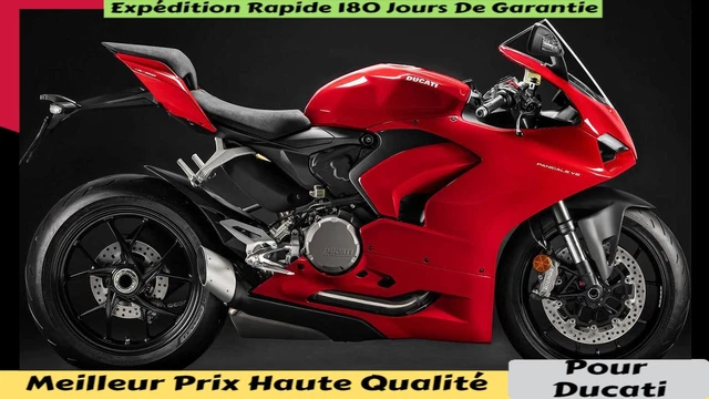 Kit De Carénage ABS Motif Fibre Carbone Pour Ducati Panigale V4 / V4S (2020-2022) - Neuf - Garantie 6 Mois