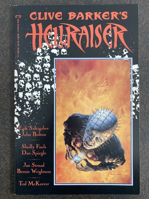 Clive Barker's Hellraiser #1 1989 Epic Comics Book 1St Pinhead Nm Original Owner