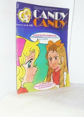 EDITORIALE FABBRI 120-16 GENNAIO 1983 CANDY CANDY N FUMETTO ANNO 4 