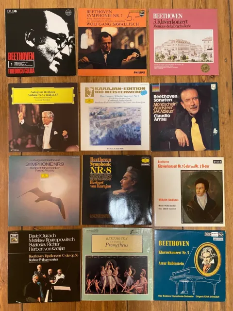 BEETHOVEN CLASSIC 12x LP Klassik Sammlung Collection Schallplatten