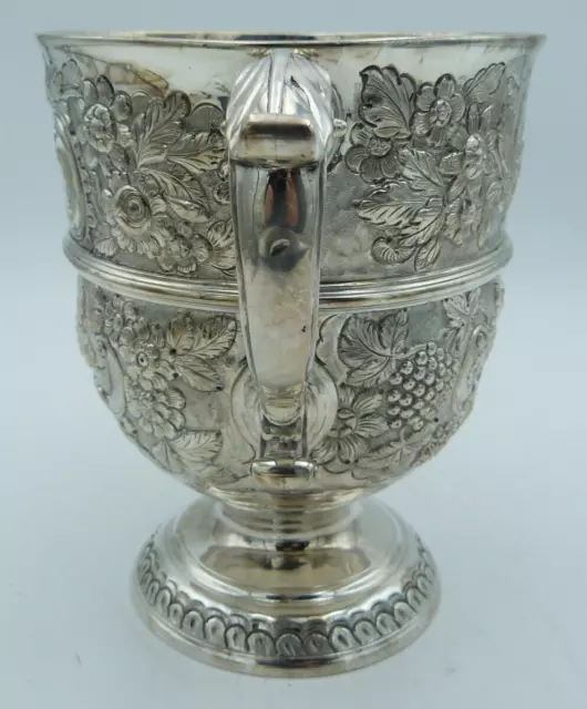 Solid Silver Irish Trophy Cup - 18th Century Dublin c.1729 - George II Georgian 3