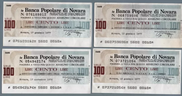 VL0139 Miniassegni: Banca Popolare di Novara 1976/77 BB e FDS