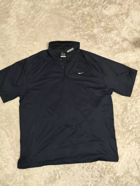 Nike Golf Poloshirt dunkelblau Größe XXL