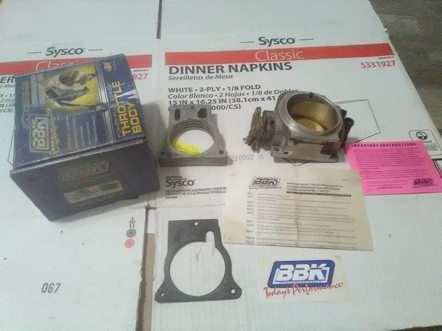 CHEVY BBK 1710 80mm Throttle Body Power Plus Series 96-99 305 350 454 Vortec