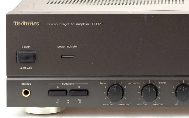 TECHNICS SU-610 AMPLIFICATEUR/AMPLIFICATEUR Intégré/Uniforme 1 An Garantie 2 257202076654