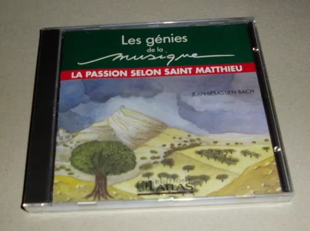Les Génies De La Musique - La Passion Selon Saint Matthieu - CD (NEUF) Bach