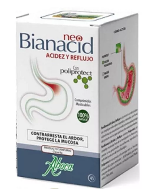 Aboca Neo bianacid 45 compresse x Acidità Stomaco Reflusso Gastrite