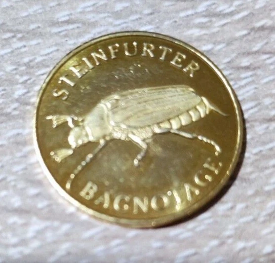 Münze Steifurter Bagnotage Gold sehr selten 