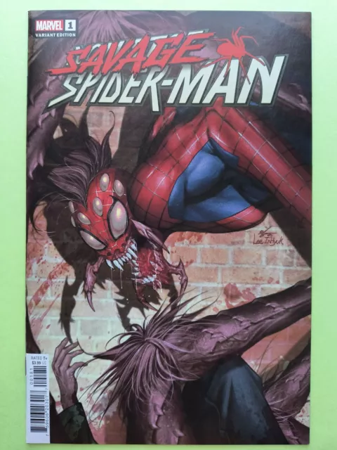 Savage Spider-Man #1 1:100 In-Hyuk Lee Incentive Variant NM 2022