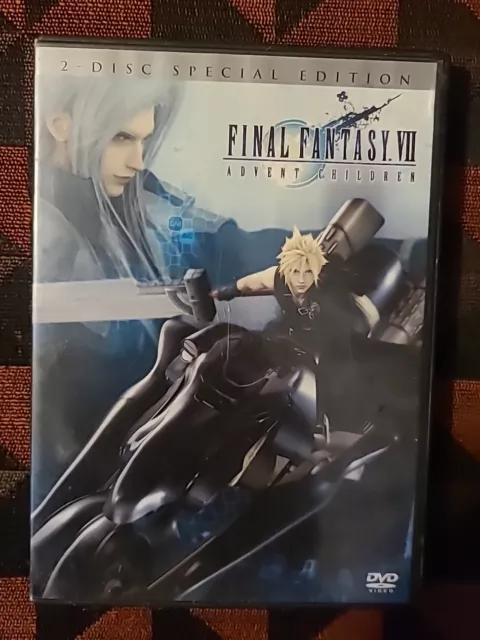 Final Fantasy VII: Advent Children (DVD, 2006, 2-Disc Special Edition Set)