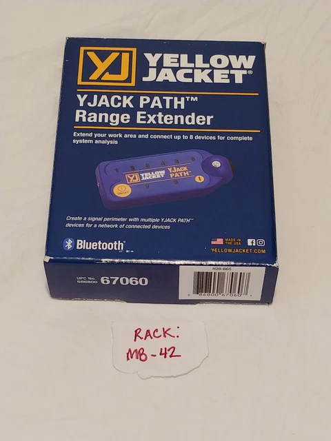 Yellow Jacket 67060 YJACK PATH™ Range Extender Wireless HVAC bluetooth