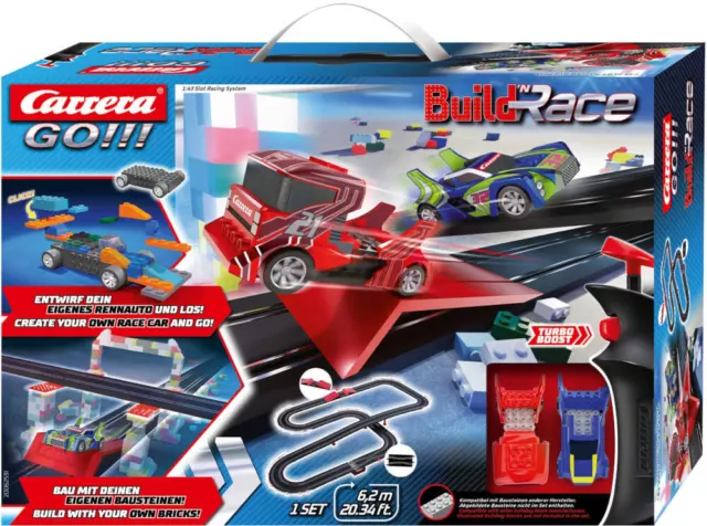 CARRERA GO!!! - Build 'n Race - Racing Set 6.2