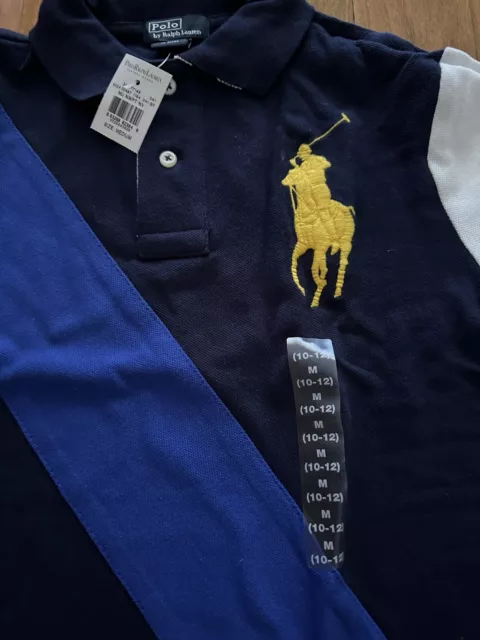 POLO Ralph Lauren (RL) Boys Shirts NWT Sz M(10-12) 2