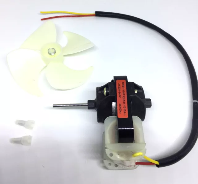 Universal Fridge Evaporator Fan Motor  Reversible Wth Fan Blade  0543