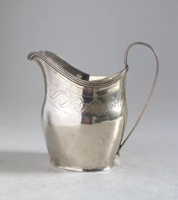 Antique George III Sterling Silver Creamer Cream Jug London 1804