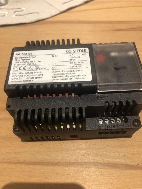 SIEDLE NG 602 - 01 Netzgleichrichter EUR 15,00 - PicClick DE