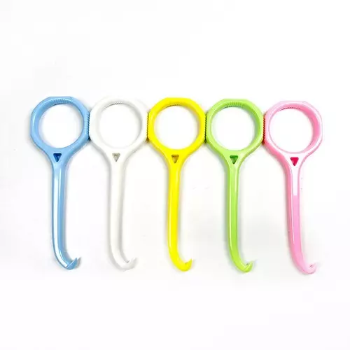 5X Removedor de Ortodoncia Dental Alineador Transparente Soporte Invisible Extracción Herramienta Gancho