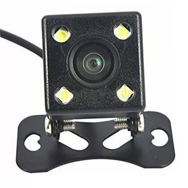 Car Rear View Backup Reverse Camera 170° 4 LED HD Night Vision Waterproof