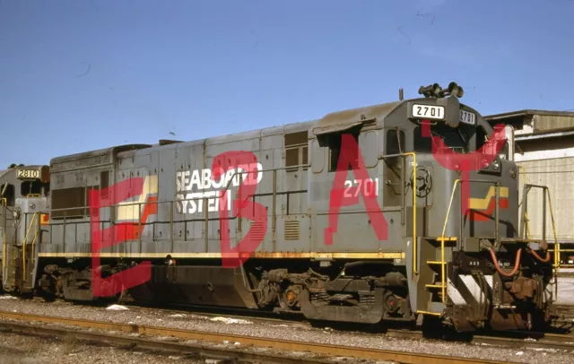 Seaboard System SBD U23B #2701 ROSTER 1984 Original Kodachrome
