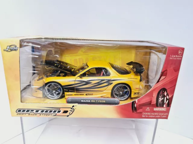 Jada Toys 1/24 Drift Street Mazda RX-7 FD35 Boxed