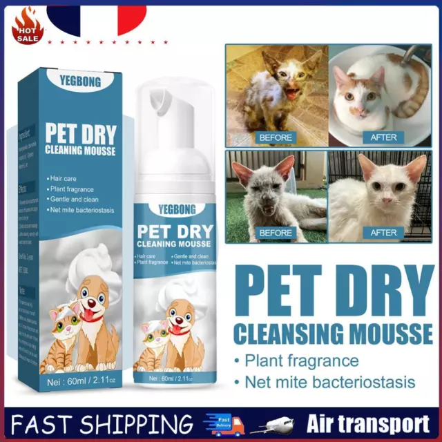 Portable Waterless Dog Spray Deodorant Waterless Cat Spray for Home Pet Products