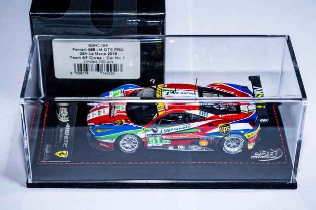 Looksmart LSLM169 Ferrari 488 GTE #100 'Walkenhorst' Le Mans 2023 - 1/43 Scale