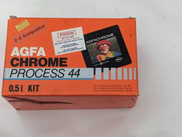 AGFA Chrome Process 44 deeveloping kit