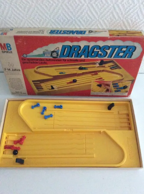MB Spiele Dragster 1976 - Rennspiel - Retro Vintage Alt !