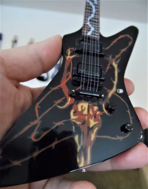 Custom LTD Iron Cross James Hetfield Electric Guitar Matte Black Mahogany Body