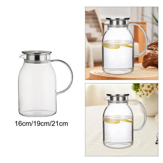 Pichet en verre et bambou - 1,5L