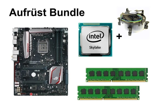 Combos de CPU y placas base, Componentes/piezas ordenador