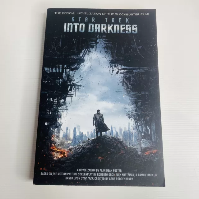 Star Trek Into Darkness Alan Dean Foster Large Paperback Book Novelization Film