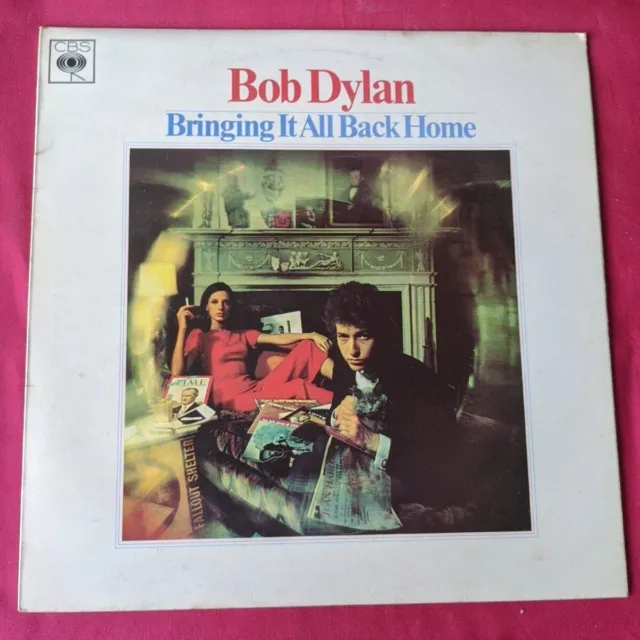 Bob Dylan - Bringing It All Back Home Vinyl Record LP CBS Stereo First Press